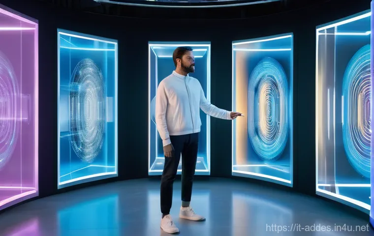 광고디자인 자격증 해외 취득 방법 - **Prompt:** A focused male UX/UI designer, around 30 years old, is seated in a collaborative, open-p...