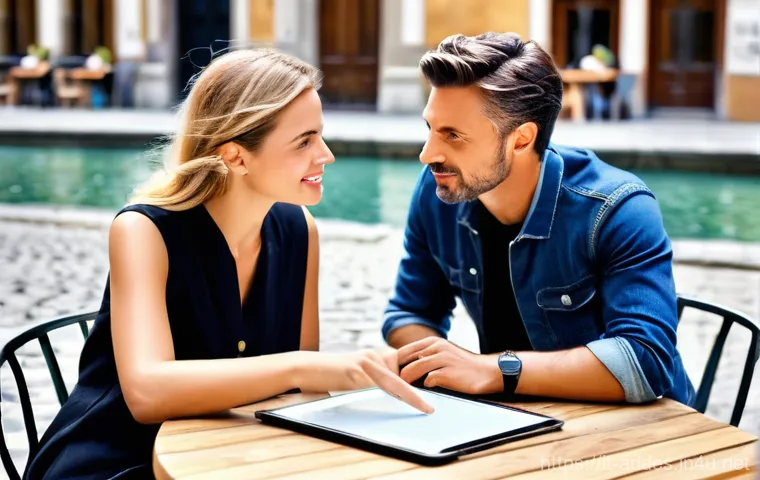 광고디자인 취업을 위한 네트워킹 전략 - A focused and thoughtful creative professional, late 20s, actively curating their online presence at...