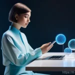 Home 22 광고디자인 자격증 시험 예상문제 - **AI-Enhanced 3D Surrealism for Mobile Advertising**
"A female advertising designer, in her late...