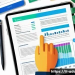 Home 19 광고디자인과 디지털 마케팅의 융합 - **Prompt:** "A dynamic and sophisticated digital artwork illustrating the seamless integration of cr...